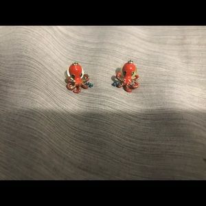 Betsey Johnson Octopus Earrings